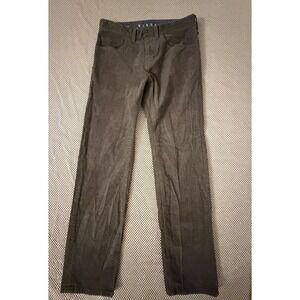Vissla Corduroy Pants Jeans Men Sz 28 Border Straight Leg Casual Stretch Brown